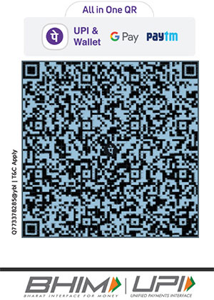 QR Code to Pay Fee Online